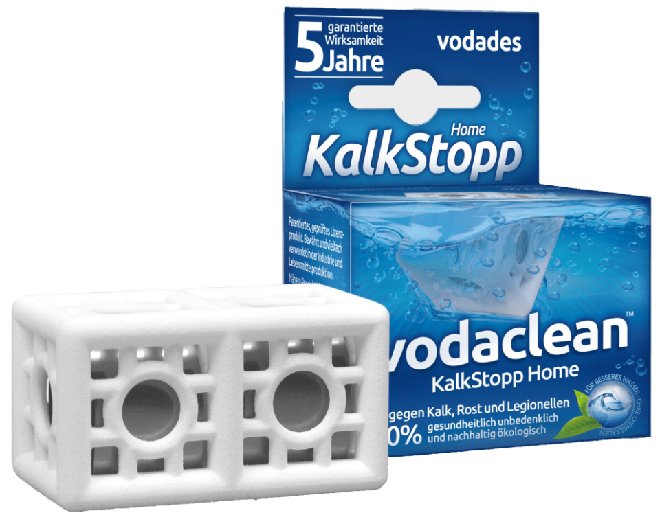 Vodaclean KalkStopp Home mit Verpackung